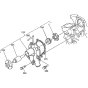 Water Pump Assembly for Kubota WG972-GL-E3 Engine