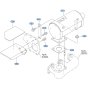 Muffler Assembly for Kubota ZD1011 Zero-Turn Mower
