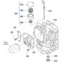 Transmission Case Assembly for Kubota ZD1011 Zero-Turn Mower