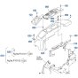 Fender (RH) Assembly for Kubota ZD1011 Zero-Turn Mower