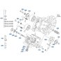 Hydrostatic Transmission Assembly for Kubota ZD1011 Zero-Turn Mower