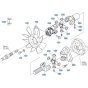 Universal Joint Assembly for Kubota ZD1011 Zero-Turn Mower