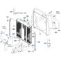 Radiator Assembly for Kubota ZD1211 Zero-Turn Mower