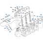 Nozzle Holder Assembly for Kubota ZD1211 Zero-Turn Mower