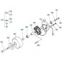 Dynamo Assembly for Kubota ZD1211 Zero-Turn Mower