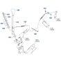 Accelerator Lever Assembly for Kubota ZD1211-3 Zero-Turn Mower