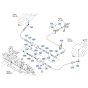Fuel System Assembly for Kubota ZD1211-3 Zero-Turn Mower