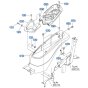 Fender (Left) Assembly for Kubota ZD1211-3 Zero-Turn Mower