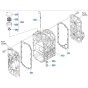 Transmission Case Assembly for Kubota ZD1211 Zero-Turn Mower