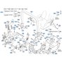ROPS Assembly for Kubota ZD1211 Zero-Turn Mower
