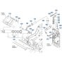 Lift Cylinder Assembly for Kubota ZD1211 Zero-Turn Mower