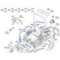 Decals for Kubota ZD1211 Zero-Turn Mower