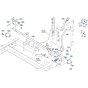 Parking Brake Assembly for Kubota ZD18 Zero-Turn Mower