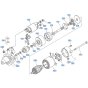 Starter Assembly for Kubota ZD18 Zero-Turn Mower
