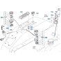 Instrument Panel Assembly for Kubota ZD18 Zero-Turn Mower