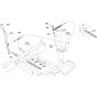 Accelerator Lever Assembly for Kubota ZD18 Zero-Turn Mower