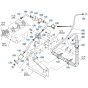 Fuel System Assembly for Kubota ZD18 Zero-Turn Mower