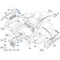 Decals for Kubota ZD18 Zero-Turn Mower