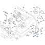 Control Lever (LH) Assembly for Kubota ZD18 Zero-Turn Mower