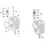 Transmission Case Assembly for Kubota ZD18 Zero-Turn Mower