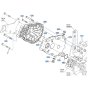 Rear Axle Case (RH) Assembly for Kubota ZD18 Zero-Turn Mower