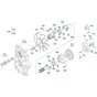 Universal Joint Assembly for Kubota ZD18 Zero-Turn Mower
