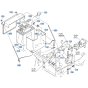Battery Assembly for Kubota ZD21 Zero-Turn Mower