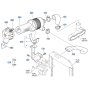 Air Cleaner Assembly for Kubota ZD21 Zero-Turn Mower