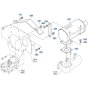 Muffler Assembly for Kubota ZD21 Zero-Turn Mower