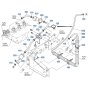 Fuel System Assembly for Kubota ZD21 Zero-Turn Mower