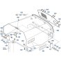 Bonnet Assembly for Kubota ZD21 Zero-Turn Mower