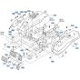Fender Assembly for Kubota ZD21 Zero-Turn Mower