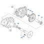Rear Axle Assembly for Kubota ZD21 Zero-Turn Mower