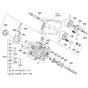 Hydrostatic Transmission Assembly for Kubota ZD21 Zero-Turn Mower