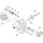 Joint Shaft Assembly for Kubota ZD21 Zero-Turn Mower