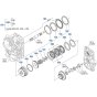 Clutch Assembly for Kubota ZD21 Zero-Turn Mower