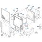 Radiator Assembly for Kubota ZD21 Zero-Turn Mower