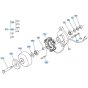 Dynamo Assembly for Kubota ZD21 Zero-Turn Mower
