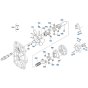 Universal Joint Assembly for Kubota ZD28 Zero-Turn Mower