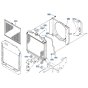 Radiator Assembly for Kubota ZD28 Zero-Turn Mower