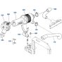 Air Cleaner Assembly for Kubota ZD28 Zero-Turn Mower