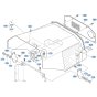 Bonnet Assembly for Kubota ZD28 Zero-Turn Mower
