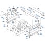Seat Assembly -2 for Kubota ZD28 Zero-Turn Mower