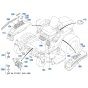 Decals for Kubota ZD28 Zero-Turn Mower