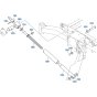 Lift Adjuster Assembly for Kubota ZD28 Zero-Turn Mower