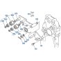 Tension Pulley Assembly for Kubota AD70 Tiller