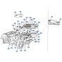 Decals for Kubota AD70 Tiller