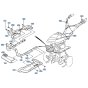 Front Fender Assembly for Kubota AT25 Tiller
