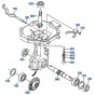 Bevel Gear Assembly for Kubota AT25 Tiller