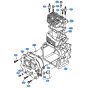 Cylinder Assembly for Kubota AT55 Tiller